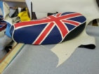 Vespa ET/LX Union Jack Seat Cover