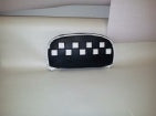 Vespa Chequered Backrest Pad